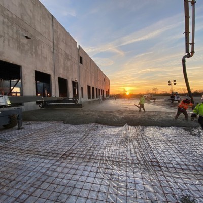 Self Storage Concrete Construction Project 