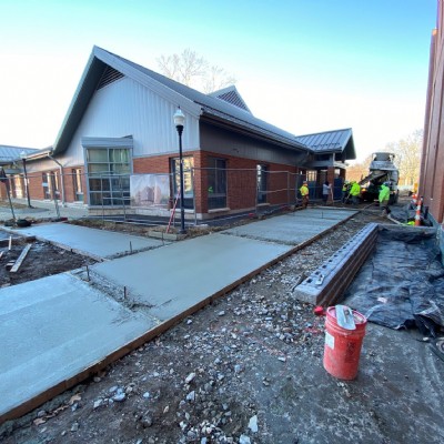 Southern CT State Univ. Sidewalk Pour Project